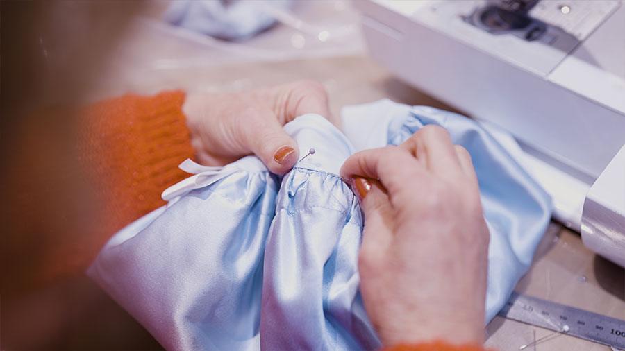 BONNET DE NUIT® : la soie 100% naturelle pour notre bonnet de nuit fabriqué en France