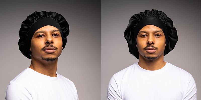 BONNET DE NUIT® : le bonnet de nuit en soie modèle KITOKO