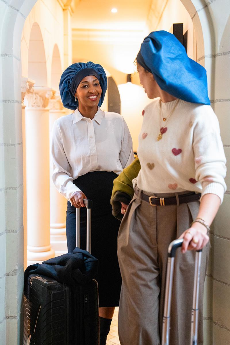 BONNET DE NUIT® : bonnet de nuit en soie naturelle, pour le style en toute circonstance.