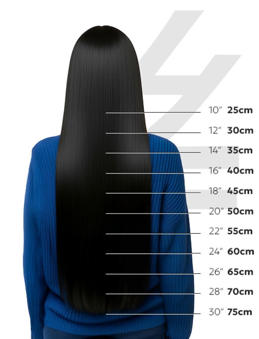 Mesurer la longueur de cheveux