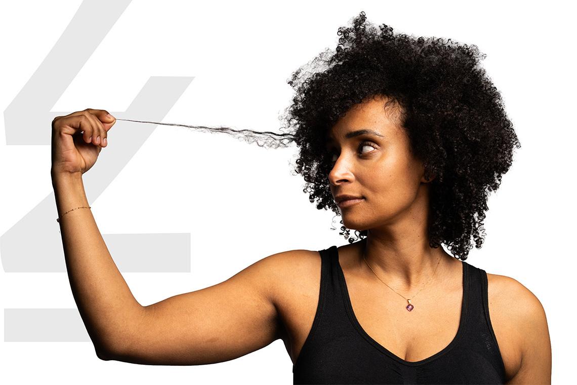 Mesurer la longueur de cheveux