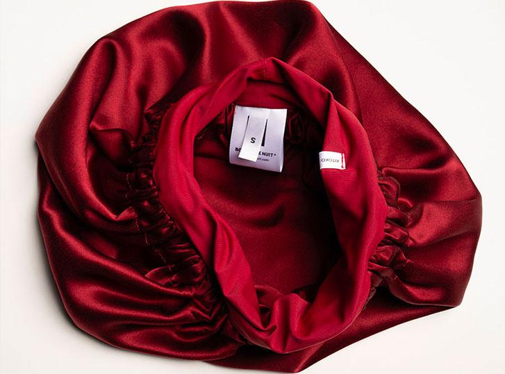 BONNET DE NUIT® : notre bonnet existe en 2 tailles S et M