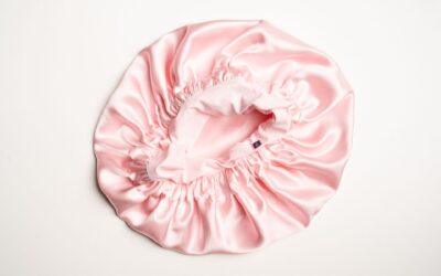 Bonnet de nuit en soie naturelle de qualité
